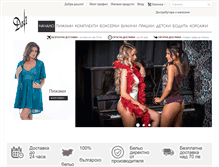 Tablet Screenshot of dafi-fashion.net
